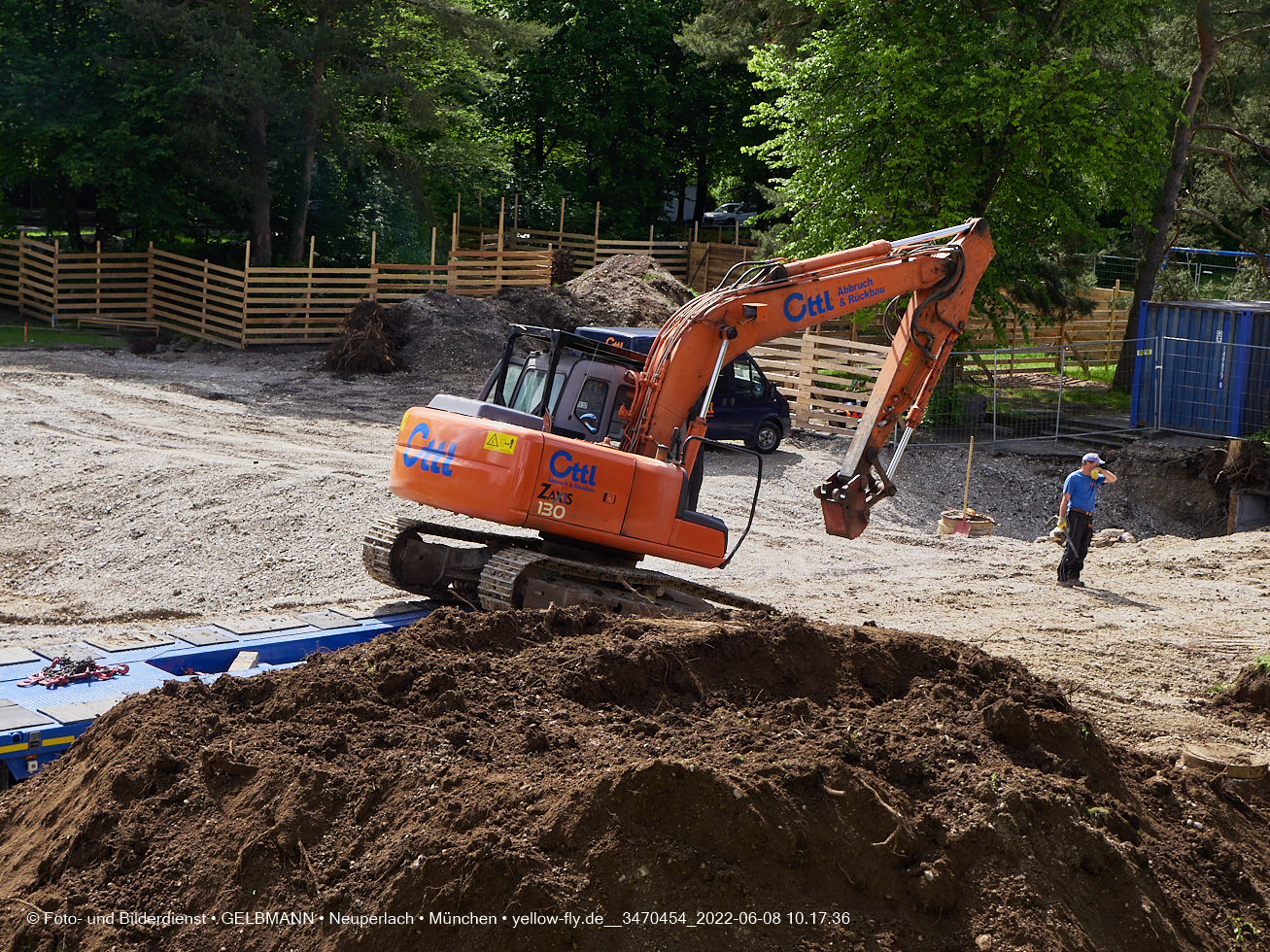 08.06.2022 - Baustelle zur Mütterberatung und Haus für Kinder